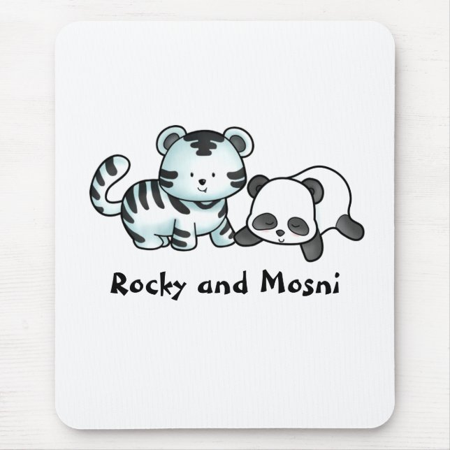 Felsig und Mosni Mousepad (Vorne)
