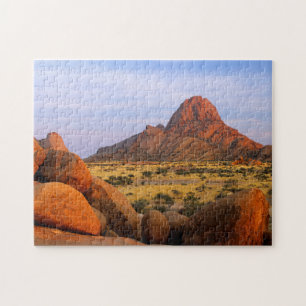 Felsige Ausläufer und Ebene, Spitzkoppe, Erongo Puzzle