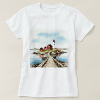 Felsige Insel T-Shirt