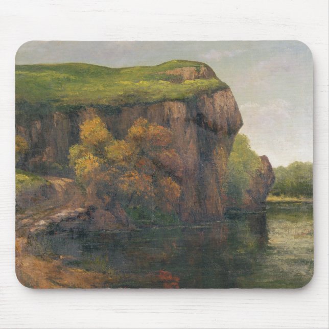 Felsige Klippen Mousepad (Vorne)