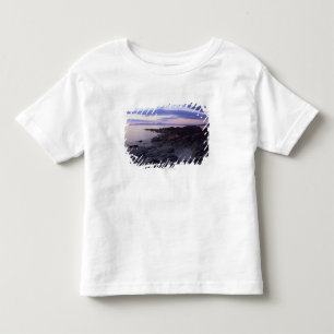 Felsige Küste am Sonnenuntergang in Kintyre, Kleinkind T-shirt