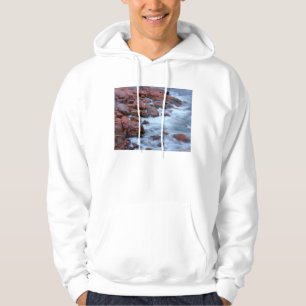 Felsige Küstenlinie mit Wasser, Kanada Hoodie