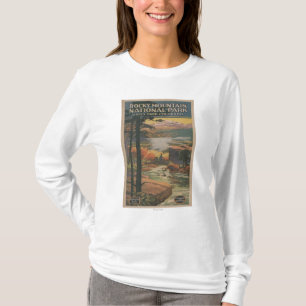 Felsige Nationalpark-Broschüre Mt. # 2 T-Shirt