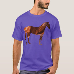 Felsige Pferde Grand Canyon Felsen T-Shirt