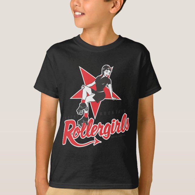 Felsiger Berg Rollergirls T-Shirt (Vorderseite)