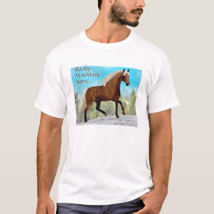 Felsiger BergGaited Pferd T-Shirt