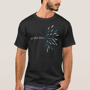 Felsiger Gebirgsrecorder-Explosions-Shirts T-Shirt