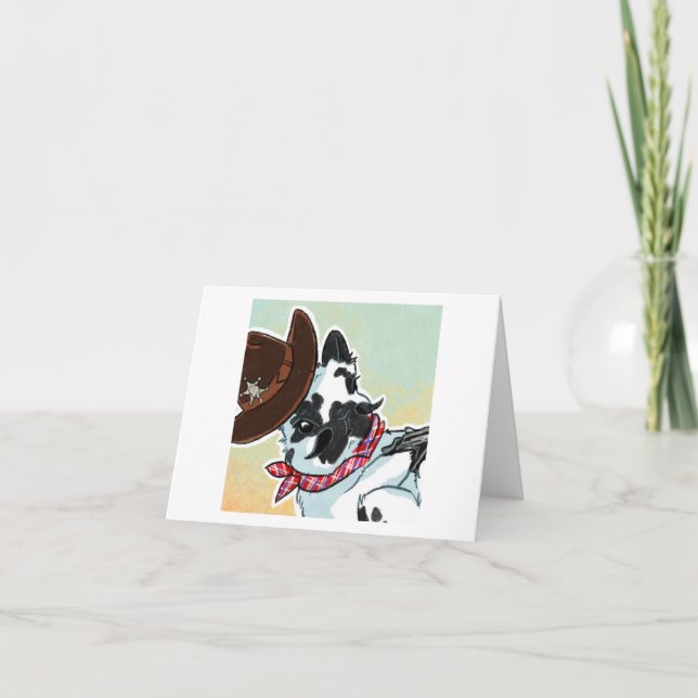 Felsiger GebirgsShow-down - Gruß-Karte Karte (Vorderseite)