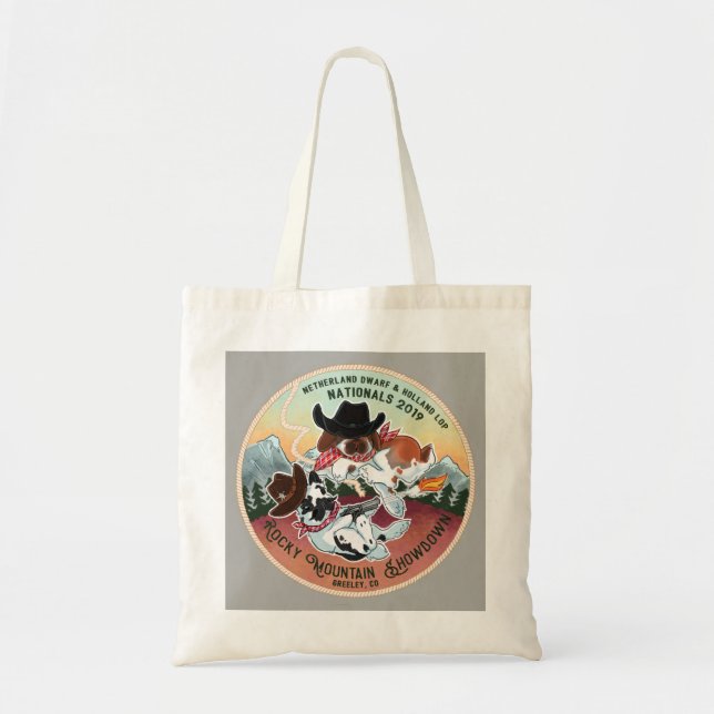 Felsiger Gebirgsshowdown - Taschen-Tasche Tragetasche (Vorne)