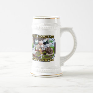 Felsiger Gebirgsverein-Logo Bierglas