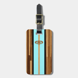 Felsiger Punkt-Hawaiianer ausgeführtes Imitat Gepäckanhänger