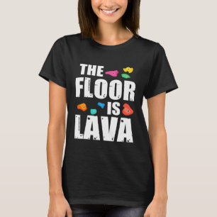 Felsklettern im Boden ist der Felsvorsprung von La T-Shirt