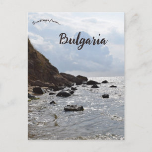 Felsküste Bulgariens Postkarte