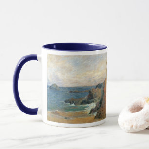 Felsküste von Paul Gauguin, Vintager Impressionism Tasse