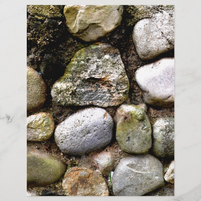 Felsstein, Felsen, Stein, Stein, rustikaler Stein (Vorderseite)