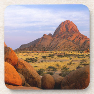 Felsvorsprung und Schlicht, Spitzkoppe, Erongo Getränkeuntersetzer