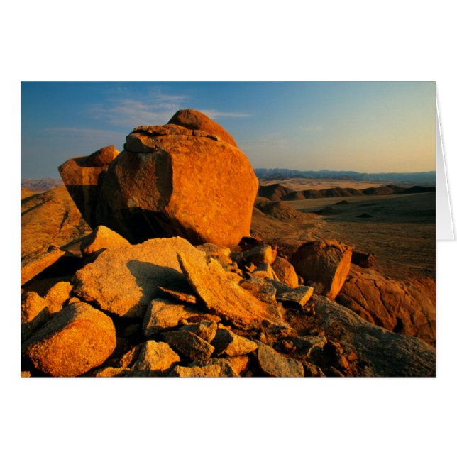 Felsvorsprung und Wüstental, Richtersveld (Vorderseite (Horizontal))