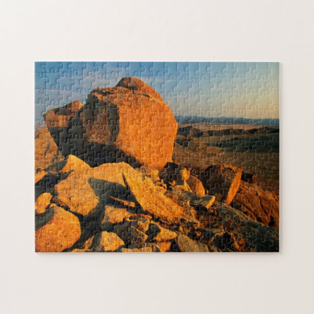 Felsvorsprung und Wüstental, Richtersveld Puzzle (Horizontal)