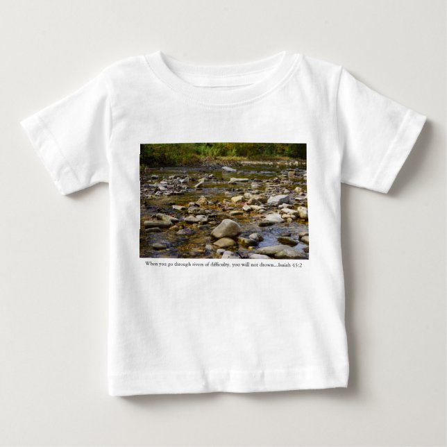 Felsweg Baby T-shirt (Vorderseite)