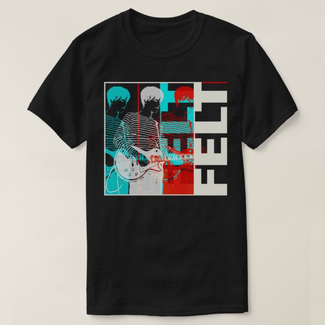 FELT IN 3-D Indie-Pop-Band Essential T - Shirt (Design vorne)