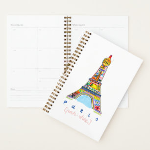 Felt Tip Zeichn von Paris Planer