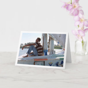 Felucca am Nil Karte