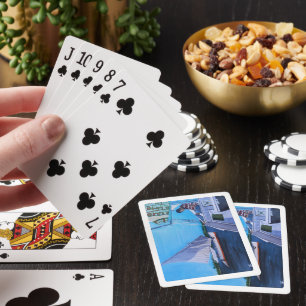 Feluccas auf dem Nil Gemälde von Alfred Fox Spielkarten