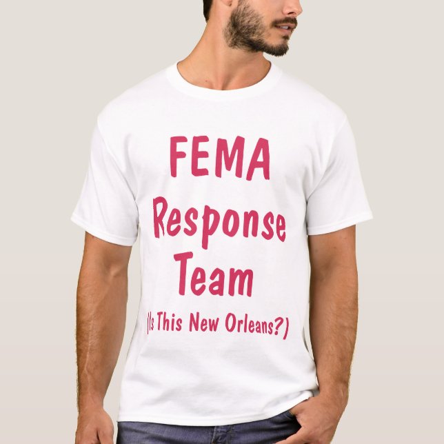 Fema-Warteteam, Shirt (Vorderseite)