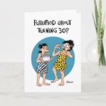 Female 30th Birthday Karte<br><div class="desc">Funny 30th Birthday Greeting Card for woman turning 30 years old</div>