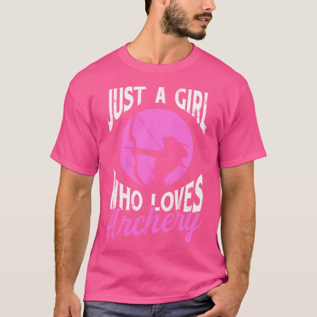 Female Archery Lover T-Shirt (Vorderseite)