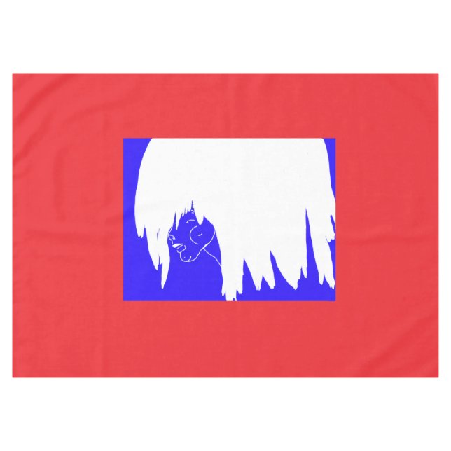 Female Cloud Spirit Tischdecke (Vorderseite (Horizontal))