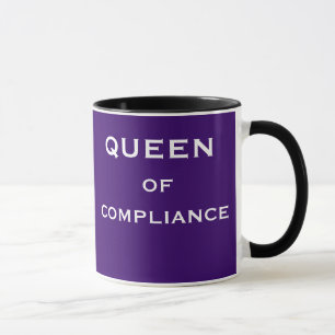 Female Compliance Officer Funny Special Name Gift Tasse