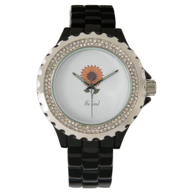 Female eWatch Watch From “kindness bloom”  Armbanduhr (Vorderseite)
