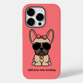 Female Fawn French Bulldog Case-Mate iPhone 14 Pro Hülle