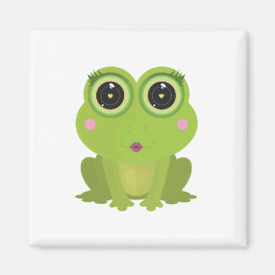 Female Frog Magnet