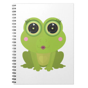 Female Frog Notizblock