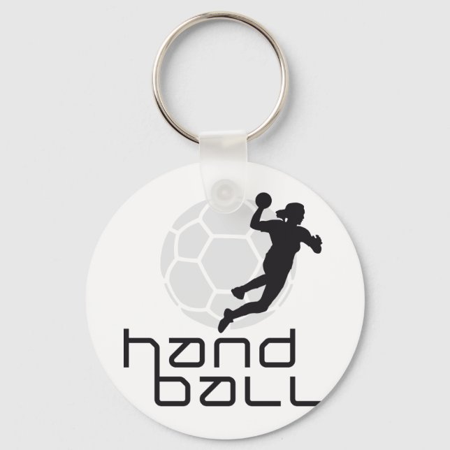 female handball schlüsselanhänger (Vorderseite)