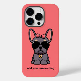 Female Lilac Tan French Bulldog Case-Mate iPhone 14 Pro Hülle