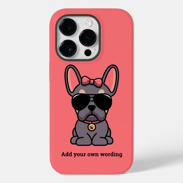 Female Lilac Tan French Bulldog Case-Mate iPhone Hülle (Rückseite)