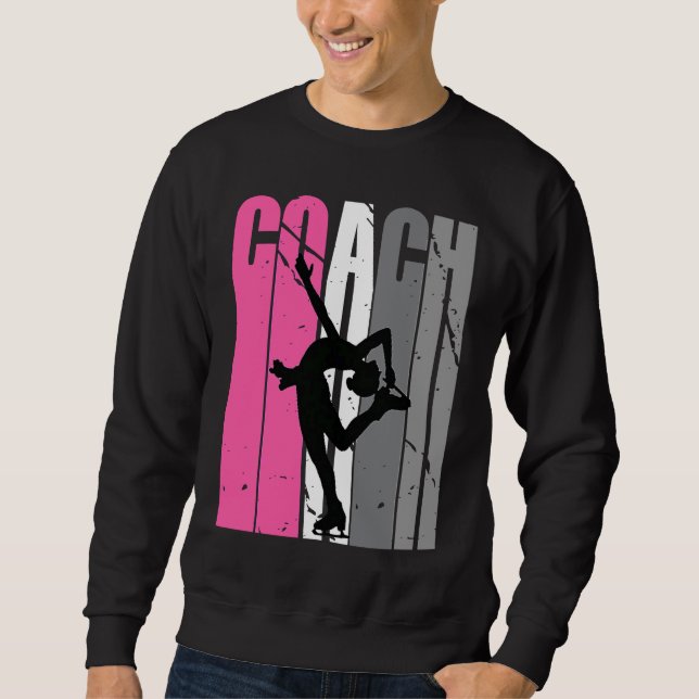 Female Master Ice Skating Instructor Choreographer Sweatshirt (Vorderseite)