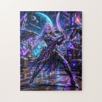 Female Space Pirate — Alien Duelist Puzzle