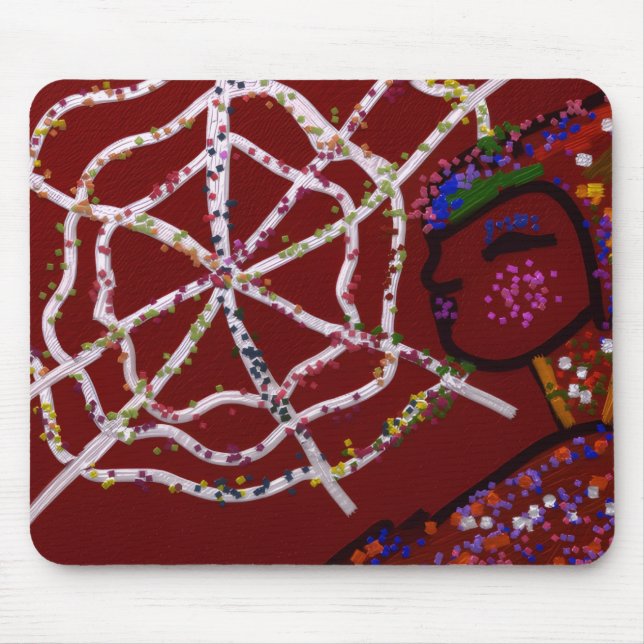 Female Spider Pharaoh  Mousepad (Vorne)