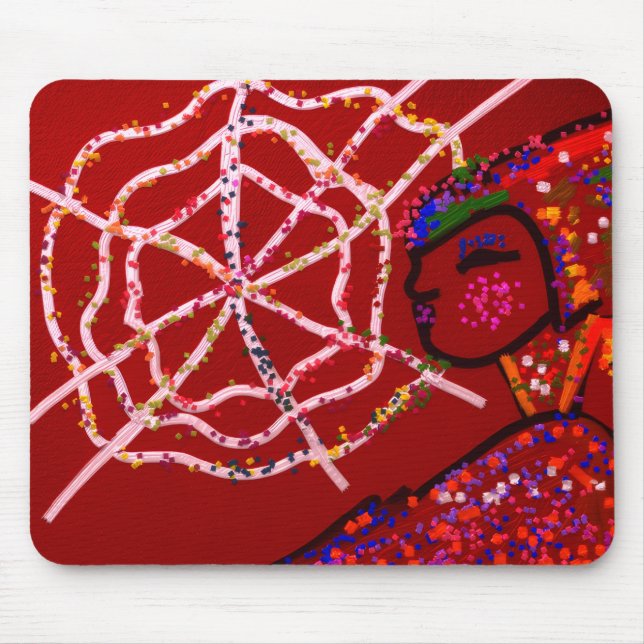 Female Spider Pharaoh  Mousepad (Vorne)