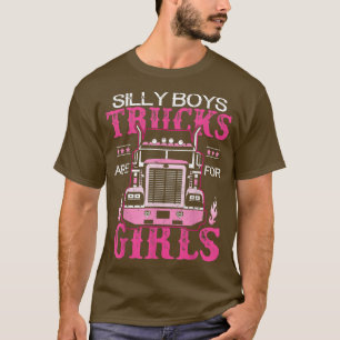 Female Truck Driver Funny Girl Trucker Geschenk T-Shirt