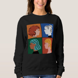 Female Unity Sisterhood IWD Gift Sweatshirt