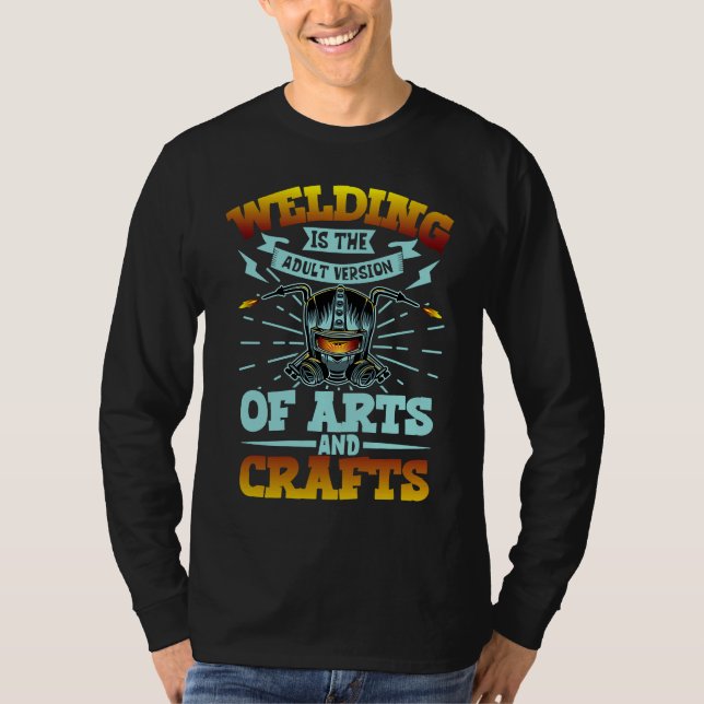 Female Welder   Welding Mechanic Forge Metalwork   T-Shirt (Vorderseite)