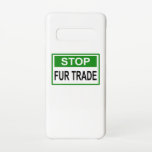 Femaler Handel stoppen Grün Samsung Galaxy S10 Hülle<br><div class="desc">Stoppt den Pelzhandel. Jeder Pelzträger hat Blut an seinen Händen. Sag nein zu Fell! Pelz ist Mord. Anti Pelzdesign mit Slogan gegen Pelzhändler. Setzen Sie sich für Tierrechte und Tierschutz ein.</div>