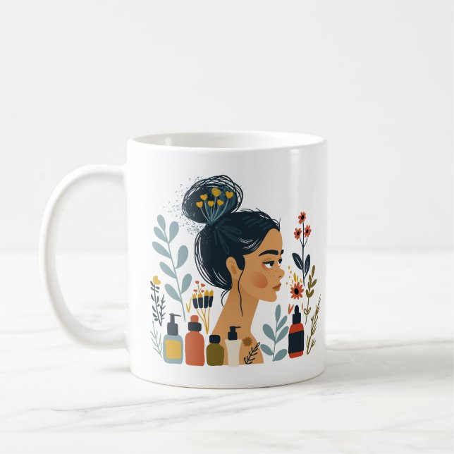 Feminine Beauty | Elegante Frauen Tasse (Links)