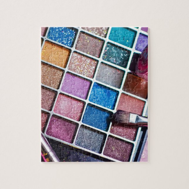 Feminine Colorful Makeup Artist Puzzle (Vertikal)