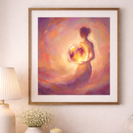 Feminine Energie Spiritual & Symbolisches Poster